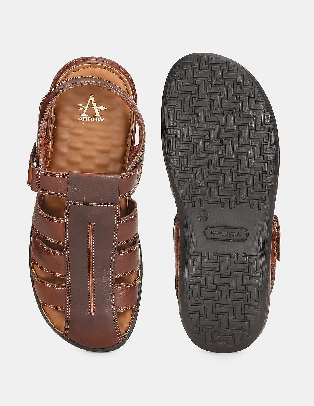 Buy Black Casual Sandals for Men by ARROW Online | Ajio.com