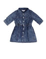 U.S. Polo Assn. Kids Indigo Classic Denim Shirt Dress