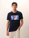 U.S. Polo Assn. Denim Co. Brand Printed Pure Cotton T-Shirt