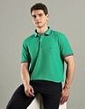 Tommy Hilfiger Solid Regular-Fit Cotton Polo T-Shirt