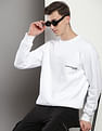 Calvin Klein Spray Logo Crew Neck Sweatshirt