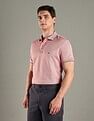 Tommy Hilfiger Printed Regular-Fit Cotton Polo T-Shirt