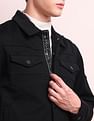 Arrow Newyork Solid Patch Pocket Jacket