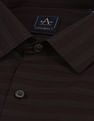 Arrow Horizontal Striped Cotton Shirt