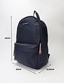 Tommy Hilfiger Solid Navy Nylon Backpack
