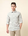 U.S. Polo Assn. Abstract Printed Twill Shirt