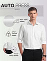 Arrow Liberty Classic Fit Solid Autopress Shirt