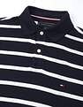 Tommy Hilfiger Striped Regular-Fit Cotton Polo Shirt