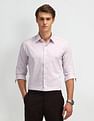 Arrow Newyork Pinstriped Slim Fit Shirt