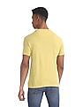U.S. Polo Assn. Yellow Crew Neck Heathered T-Shirt