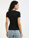 Tommy Hilfiger Solid Slim-Fit Cotton T-Shirt
