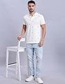 Tommy Hilfiger Light-Wash Slim-Fit Mid Rise Jeans
