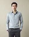 Arrow Textured Tailored Fit 1851 Shirt