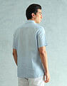 Arrow Cotton Linen Regular Fit Shirt