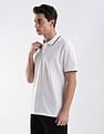 Calvin Klein Jeans Regular-Fit Solid Cotton Polo Shirt
