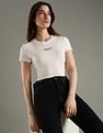 Tommy Hilfiger Logo Slim Fit Cotton T-Shirt