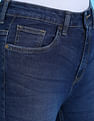 Flying Machine Women Victoria Skinny Fit Frayed Hems High Rise Jeans