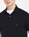 Tommy Hilfiger Solid Regular Fit Polo