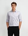 Arrow Solid Manhattan Slim Fit Shirt