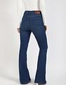 Calvin Klein Jeans Mid-Wash Flared-Fit Mid Rise Jeans