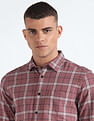 Flying Machine Tartan Check Dobby Shirt