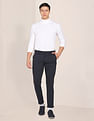 U.S. Polo Assn. Solid Austin Slim Fit Knit Casual Trousers