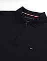 Tommy Hilfiger Pure Cotton Zipper Polo Shirt