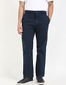 Tommy Hilfiger Kids Navy Solid Trousers for Professional Style