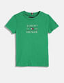Tommy Hilfiger Kids Boys Logo Regular-Fit Cotton T-Shirt