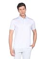 Arrow Mercerised Cotton Jacquard Polo Shirt