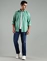 Tommy Hilfiger Solid Regular Fit Linen Shirt