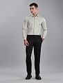 Tommy Hilfiger Striped Regular Fit Plain Woven Shirt