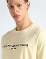 Tommy Hilfiger Logo Embroidered Regular Fit T-Shirt