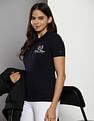 Tommy Hilfiger Slim Flag Script Polo Shirt