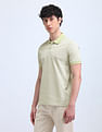 Flying Machine Cotton Geometric Printed Polo Shirt
