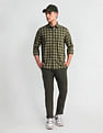 Arrow Sports Tartan Check Cotton Shirt