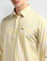 Arrow Sport Vertical Stripe Cotton Shirt