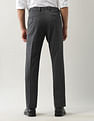 Arrow Solid Autoflex Dobby Trousers