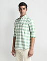 Arrow Sport Buffalo Check Cotton Shirt