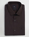 Arrow Manhattan Slim Fit Self-design Shirt