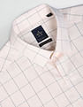 Arrow Windowpane Check Formal Shirt