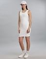 Tommy Hilfiger Womens White Solid Dresses