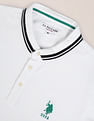 U.S. Polo Assn. Iconic Striped Collar Polo Shirt