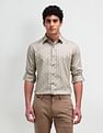 Arrow Newyork Manhattan Slim Fit Abstract Shirt