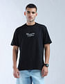 Flying Machine Typographic Printed Essentials T-Shirt