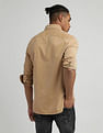 Tommy Hilfiger Solid Corduroy Regular Fit  Shirt