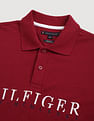 Tommy Hilfiger Colour Block Embroidered Polo Shirt