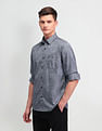 Arrow Sport All Over Printed Twill Shirt