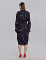 Tommy Hilfiger Viscose Spread Collar Shirt Dress