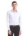 USPA Tailored Tailored Regular Fit Solid Shirt